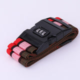 Luggage Strap Cross, 3 Digits Password Lock